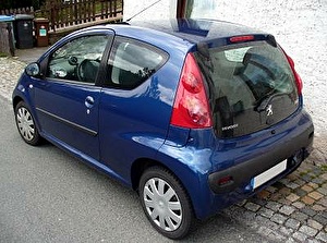 Подбор шин на Peugeot 107 2008