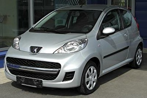 Подбор шин на Peugeot 107 2010