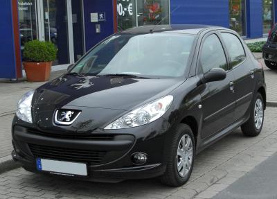 Подбор шин на Peugeot 206 2010