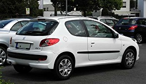 Подбор шин на Peugeot 206 2011