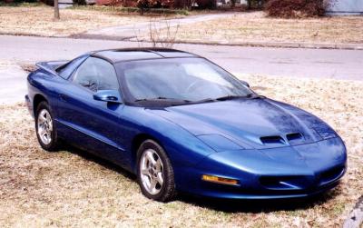 Размер колёс на Pontiac Firebird 1996 Подбор шин на Pontiac Firebird 1996