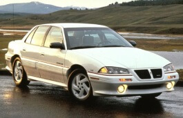 Размер колёс на Pontiac Grand AM 1992 Подбор шин на Pontiac Grand AM 1992