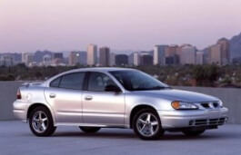 Размер колёс на Pontiac Grand AM 1996 Подбор шин на Pontiac Grand AM 1996