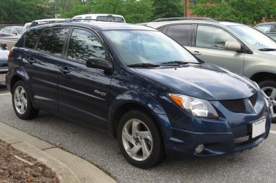 Размер колёс на Pontiac Vibe 2002 Подбор шин на Pontiac Vibe 2002