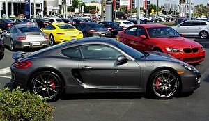 Подбор шин на Porsche Cayman 2014