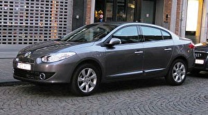 Подбор шин на Renault Fluence 2011