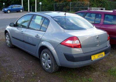 Размер колёс на Renault Megane 2007 Подбор шин на Renault Megane 2007