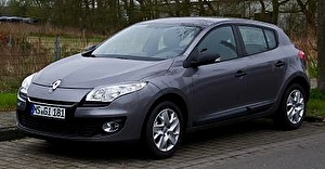 Подбор шин на Renault Megane 2013