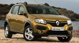 Размер колёс на Renault Sandero Stepway 2016 Подбор шин на Renault Sandero Stepway 2016