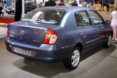 Размер колёс на Renault Symbol 2007 Подбор шин на Renault Symbol 2007