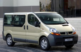 Размер колёс на Renault Trafic 2007 Подбор шин на Renault Trafic 2007