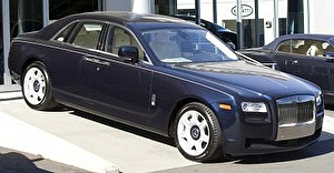 Размер колёс на Rolls Royce Ghost 2012 Подбор шин на Rolls Royce Ghost 2012