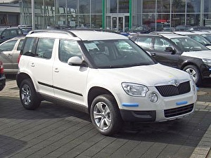 Подбор шин на Skoda Yeti 2010