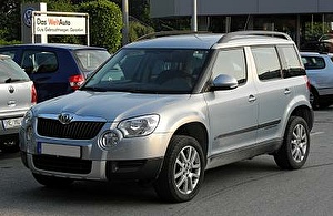 Подбор шин на Skoda Yeti 2011