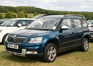 Подбор шин на Skoda Yeti 2014