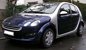 Подбор шин на Smart Forfour 2006