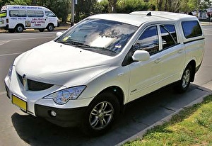 Подбор шин на Ssang Yong Actyon Sport 2008