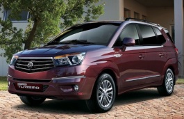 Подбор шин на Ssang Yong Korando Turismo 2014