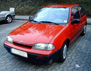 Подбор шин на Subaru Justy 1995