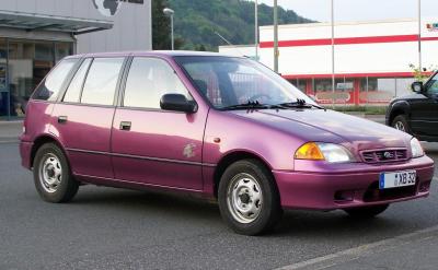 Размер колёс на Subaru Justy 1997 Подбор шин на Subaru Justy 1997