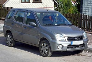 Подбор шин на Subaru Justy 2001