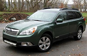 Подбор шин на Subaru Outback 2010