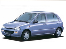 Размер колёс на Subaru Vivio 1993 Подбор шин на Subaru Vivio 1993