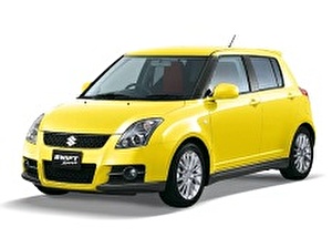 Подбор шин на Suzuki Swift Sport 2004