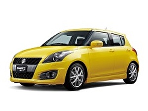 Подбор шин на Suzuki Swift Sport 2010