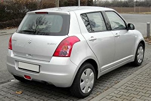 Подбор шин на Suzuki Swift 2009