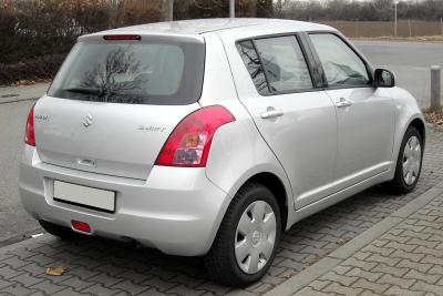 Размер колёс на Suzuki Swift 2009 Подбор шин на Suzuki Swift 2009
