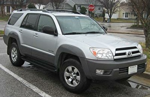 Подбор шин на Toyota 4Runner 2003