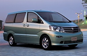 Подбор шин на Toyota Alphard 2002