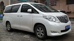 Подбор шин на Toyota Alphard 2012