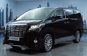 Подбор шин на Toyota Alphard 2015