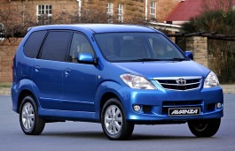 Подбор шин на Toyota Avanza 2010