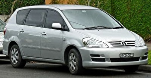 Подбор шин на Toyota Avensis Verso 2002