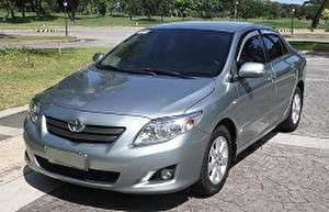 Подбор шин на Toyota Corolla Altis 2009