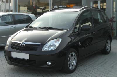 Размер колёс на Toyota Corolla Verso 2005 Подбор шин на Toyota Corolla Verso 2005