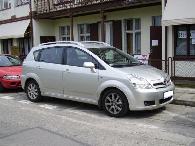 Размер колёс на Toyota Corolla Verso 2007 Подбор шин на Toyota Corolla Verso 2007
