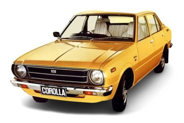 Размер колёс на Toyota Corolla 1978 Подбор шин на Toyota Corolla 1978