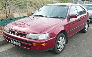 Подбор шин на Toyota Corolla 1996