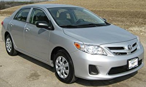 Подбор шин на Toyota Corolla 2011