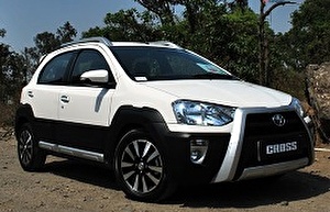 Подбор шин на Toyota Etios Cross 2014