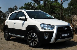 Подбор шин на Toyota Etios Cross 2014