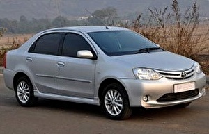 Подбор шин на Toyota Etios 2016