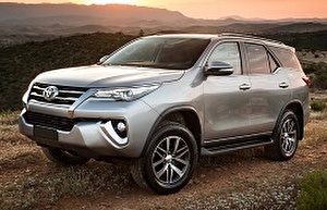 Подбор шин на Toyota Fortuner 2016