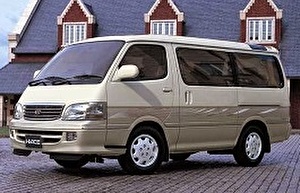 Размер колёс на Toyota Hiace 2001 Подбор шин на Toyota Hiace 2001