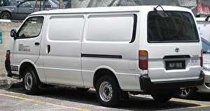 Подбор шин на Toyota Hiace 2008