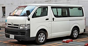 Размер колёс на Toyota Hiace 2009 Подбор шин на Toyota Hiace 2009
